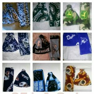 NFL hat n scarf set